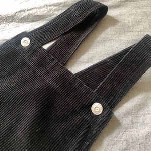 Black velvet jumper dress - Never been used!